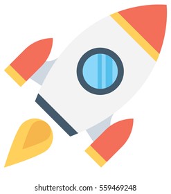 Rocket Vector Icon