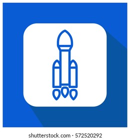 Rocket vector icon