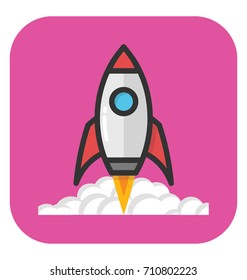 Rocket Vector Icon