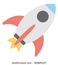Rocket Vector Icon
