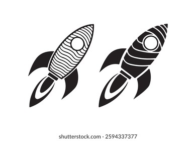 Rocket Vector Icon Modern Space Exploration Symbol
Startup Rocket Launch Icon  Simple  Futuristic Design
Space Rocket Vector Illustration Technology Innovation Symbol