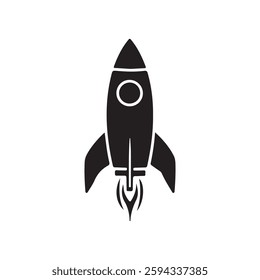 Rocket Vector Icon Modern Space Exploration Symbol
Startup Rocket Launch Icon  Simple  Futuristic Design
Space Rocket Vector Illustration Technology Innovation Symbol