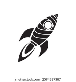 Rocket Vector Icon Modern Space Exploration Symbol
Startup Rocket Launch Icon  Simple  Futuristic Design
Space Rocket Vector Illustration Technology Innovation Symbol