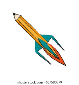 rocket vector illustration