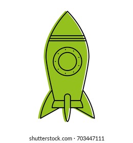 rocket vector illustration