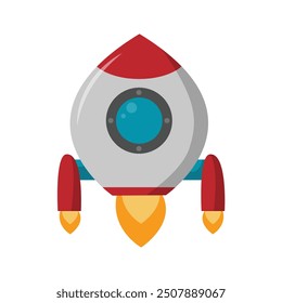 Rocket Vector Illustration for Modern Design
