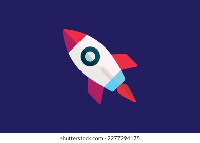 Rocket vector illustration nice drawing