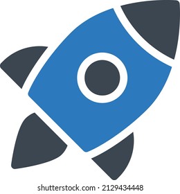 rocket Vector illustration on a transparent background. Premium quality symbols. Glyphs  vector icon for concept and graphic design.