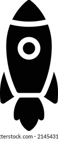 rocket Vector illustration on a transparent background.Premium quality symbols.Glyphs vector icon for concept and graphic design.