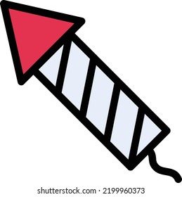 rocket Vector illustration on a transparent background.Premium quality symmbols.Stroke vector icons for concept and graphic design.