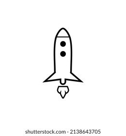 rocket vector illustration, suitable for maps, icons, brochures, posters, mascots, etc