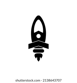 rocket vector illustration, suitable for maps, icons, brochures, posters, mascots, etc