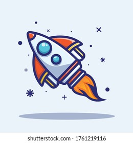 Rocket Vector Illustrations. this is flat vector based on eps. follow me to got the features!