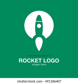 ROCKET VECTOR LOGO ICON SYMBOL TEMPLATE 