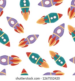 rocket vector pattern