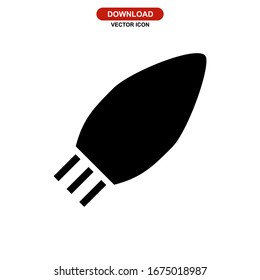rockets icon or logo isolated sign symbol vector illustration - high quality black style vector icons
