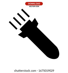 rockets icon or logo isolated sign symbol vector illustration - high quality black style vector icons
