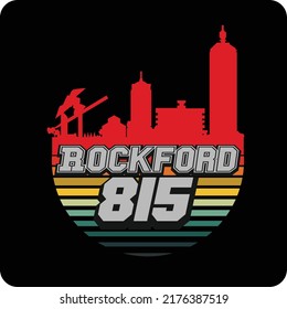 rockford logo cool illustration design