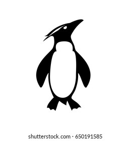 Rockhopper Penguin Vector Logo Sign Symbol Stock Vector (Royalty Free ...