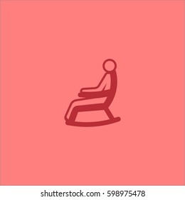 rocking chair icon