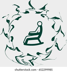 rocking chair, an icon