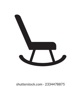 Rockstuhl-Symbol-Logo, Vektordesign-Vorlage