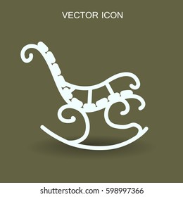 ilustración vectorial de icono de silla de ruedas
