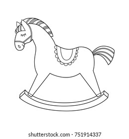 rocking horse contour