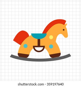 Rocking horse icon