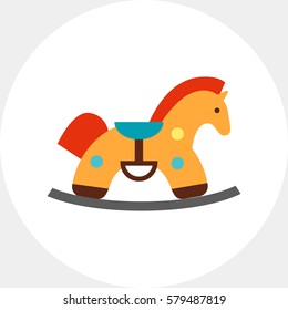 Rocking horse icon