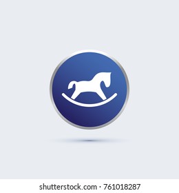 Rocking horse icon