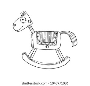 1,185 Rocking horse hand draw Images, Stock Photos & Vectors | Shutterstock