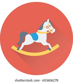 Rocking Horse Vector Icon
