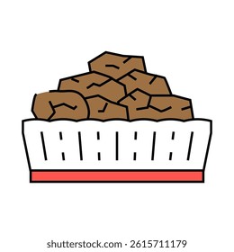 rocks sauna line icon vector. rocks sauna sign. isolated symbol illustration