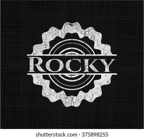 Rocky chalk emblem