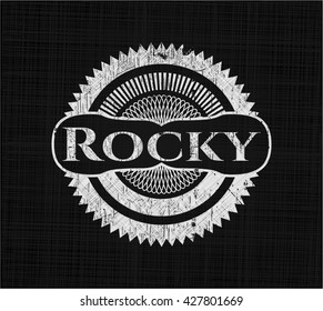 Rocky chalk emblem