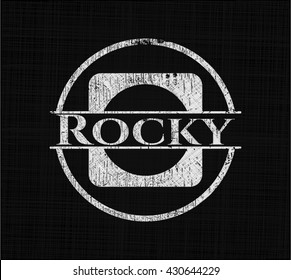 Rocky chalk emblem