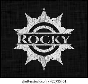 Rocky con textura de pizarra