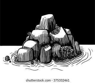Rocky island