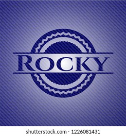 Rocky with jean texture