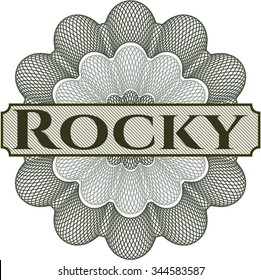 Rocky rosette