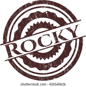 Rocky rubber seal