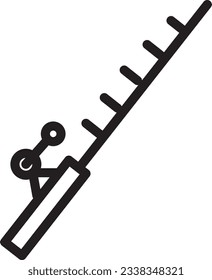 Rod Fish Pole Outline Icon