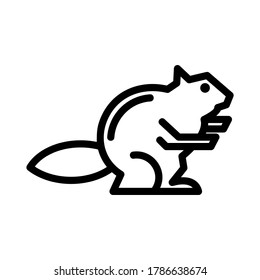 rodent icon or logo isolated sign symbol vector illustration - high quality black style vector icons
