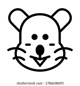 rodent icon or logo isolated sign symbol vector illustration - high quality black style vector icons
