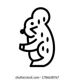 rodent icon or logo isolated sign symbol vector illustration - high quality black style vector icons
