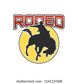 rodeo logo for your sport business, vector illustration