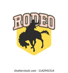 rodeo logo for your sport business, vector illustration