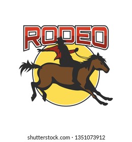 rodeo logo for your sport business, vector illustration