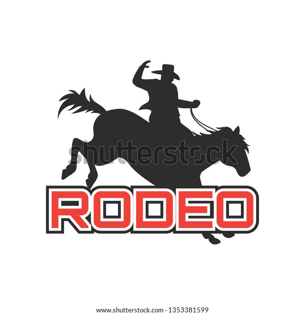 Rodeo Logo Your Sport Business Vector Stock Vector (Royalty Free ...